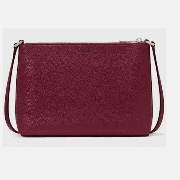 Kate Spade Crossbody purse , “blackberry “ burgendy - Picture 4 of 9